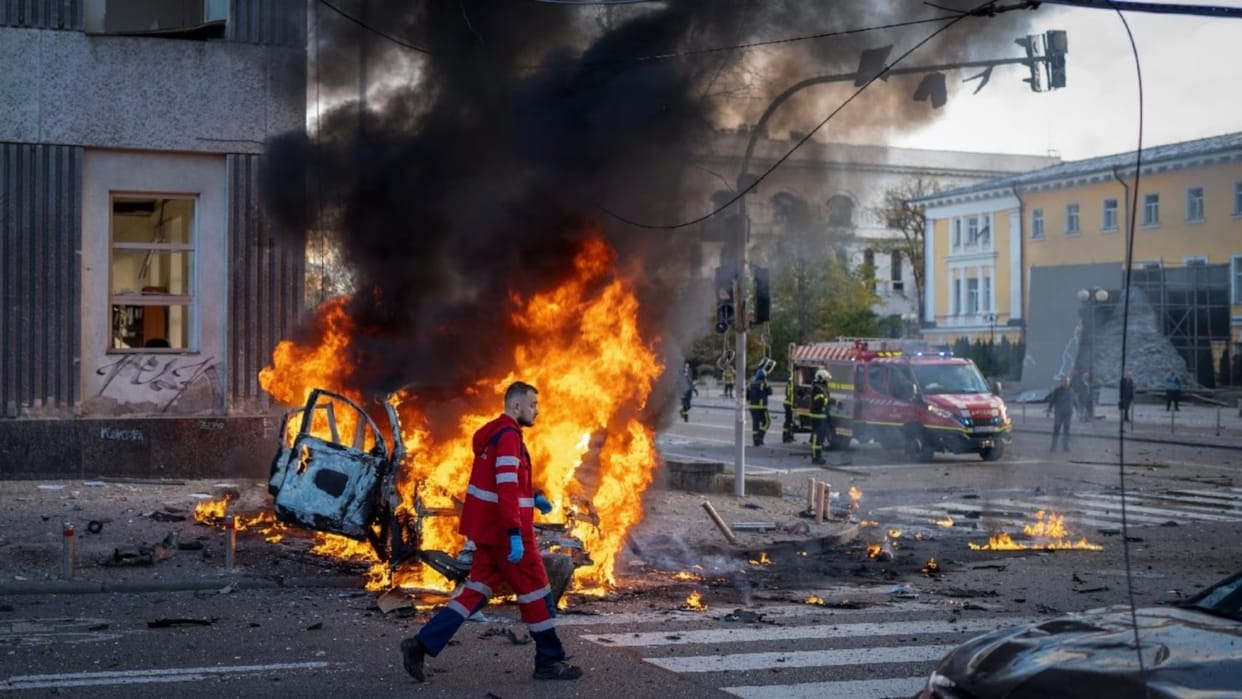 Three Russian officers killed in Melitopol explosion, says Ukrainian Defense Ministry statement