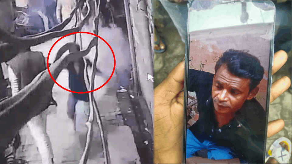 person died after being attacked by naal firecracker in Loni