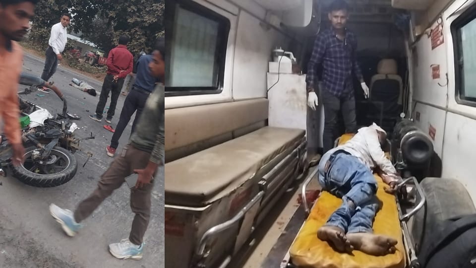 big road accident in Rae Bareli many killed and injured in bike collision
