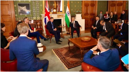 EAM Jaishankar meets UK former PM Tony Blair discusses situation in Gaza