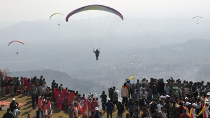 paragliding accuracy Pre world cup started at Narwana Dharamshala