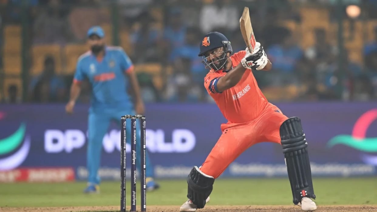 IND vs NED who is teja nidamanuru netherlands player born in india played in new zealand WC 2023