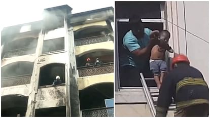 Telangana: हैदराबाद के नामपल्ली में एक अपार्टमेंट में भीषण आग, छह लोगों की झुलसकर मौत Telangana Hyderabad Nampalli Apartment Fire several dead and injured news and updates