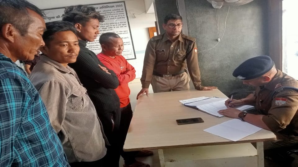 Tiger attack on laborer in ramnagar