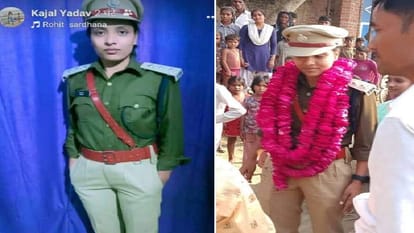 Photo of BSc student in police uniform goes viral in Badaun