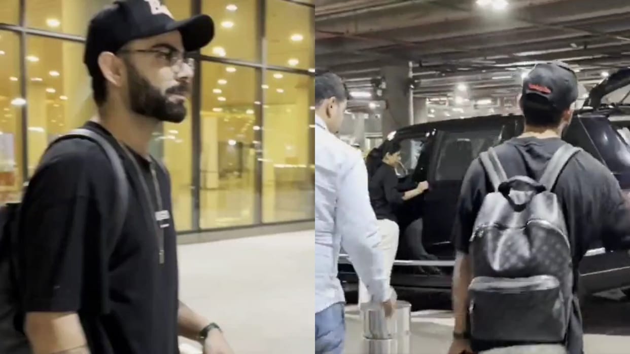 Virat kohli refused paparazzi to click photo early morning as he was with Daughter Vamika