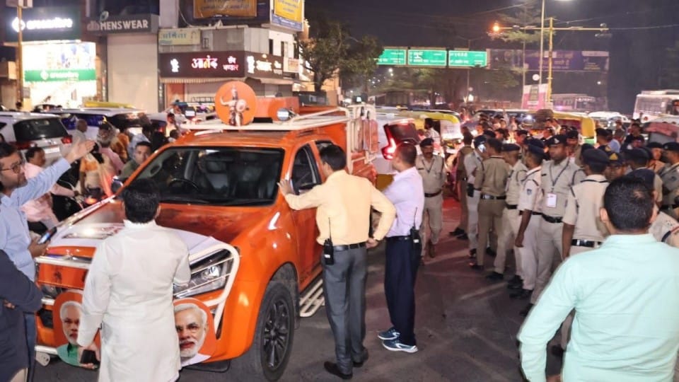pm narendra modi road show traffic diversion plan in indore