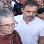 सोनिया गांधी और राहुल गांधी।
