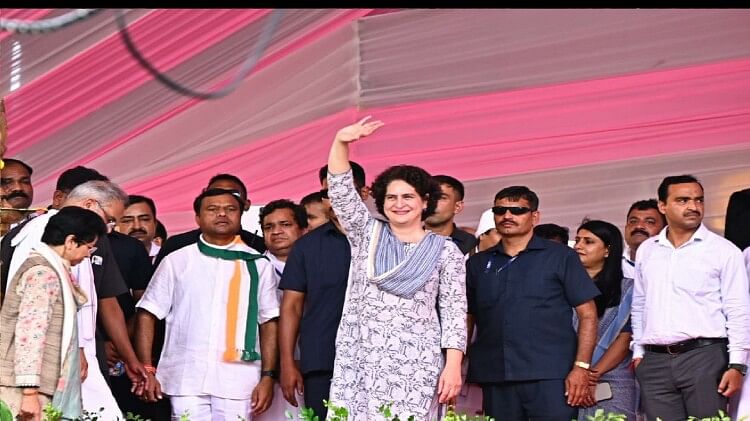 chhattisgarh election 2023: प्रियंका गांधी वाड्रा का छत्तीसगढ़ दौरा आज, रायपुर में करेंगी रोड शो