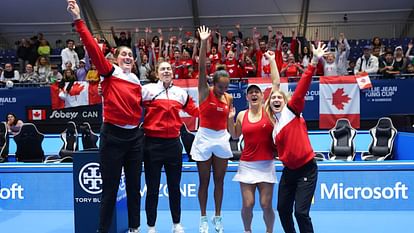 Billie Jean King Cup: कनाडा बना चैंपियन, लैला फर्नांडिज और मरीना स्टाकुसिक ने अपने-अपने एकल मैच जीते Canada becomes Billie Jean King Cup champion, Laila Fernandez and Marina Stakusic won their singles matches