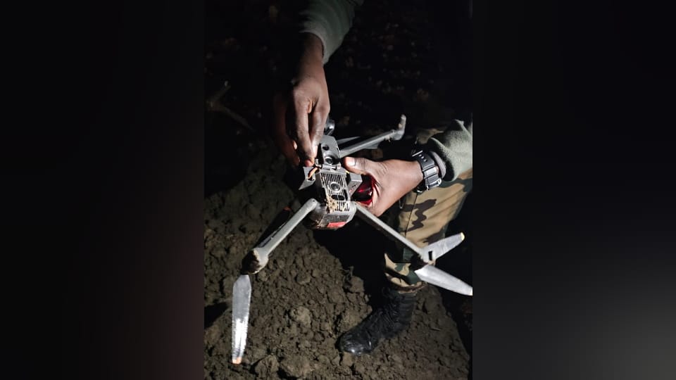 BSF shot down Pakistani drone in Firozpur of Punjab