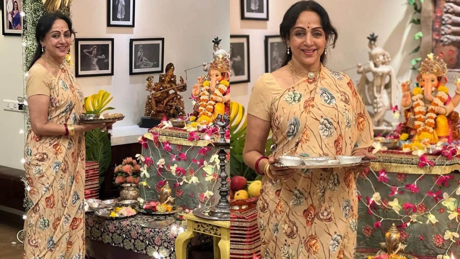 Chhath Puja 2023 hema malini saree collection for chhath puja