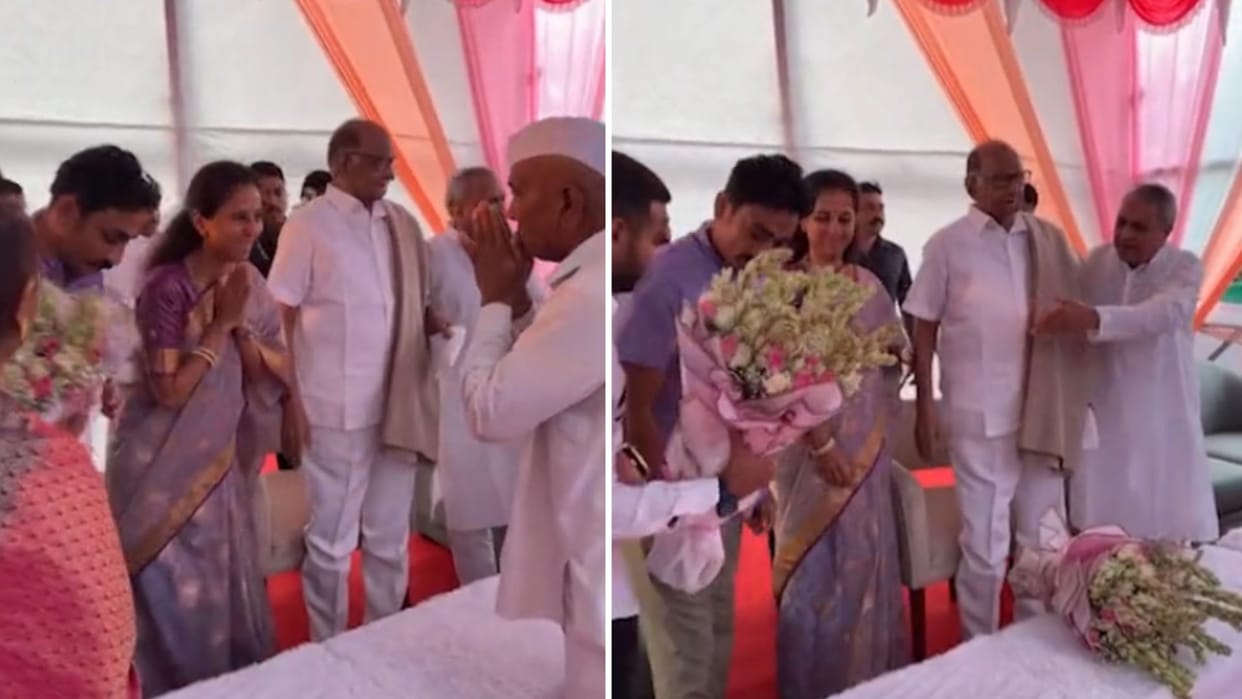 Ajit Pawar absent from Sharad Pawar's Diwali Padwa get-together in hometown Baramati
