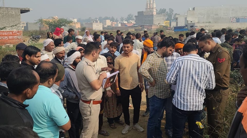 Case of crushing young man with tractor in Sonipat