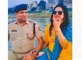 Mirzapur: Home Guard Commandant wearing a uniform made reels with his wife on dark complexion, viral