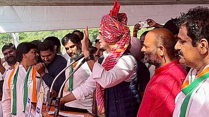 MP Election 2023 Crowd gathered at Sachin Pilot meeting in Ujjain
