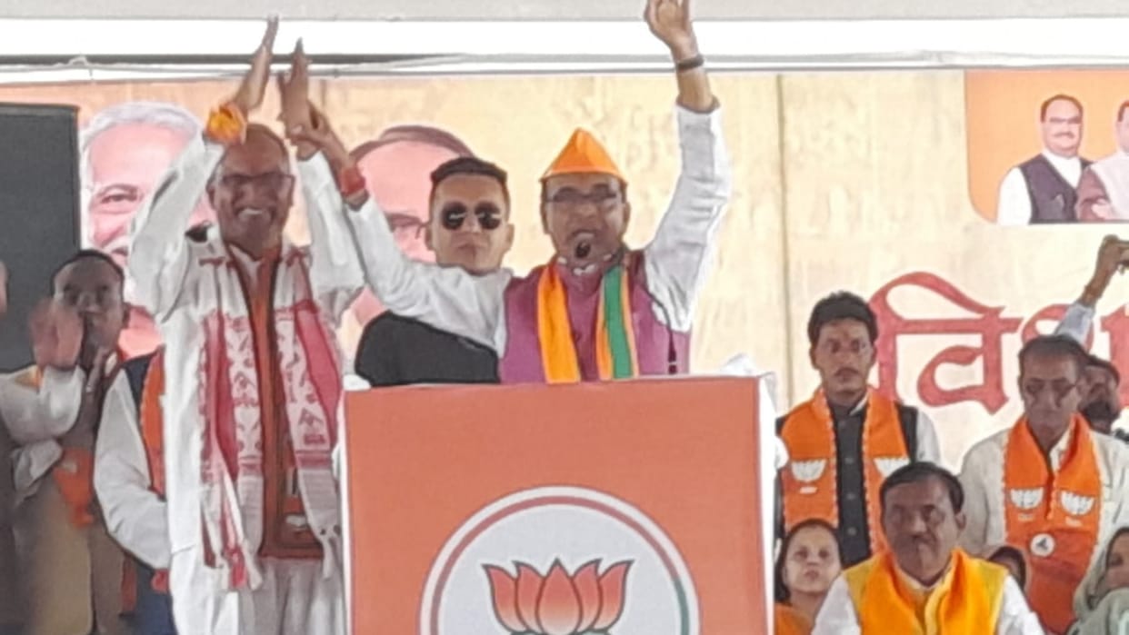 MP Election 2023 CM Shivraj says in Mandsaur Rahul and Priyanka come to Madhya Pradesh for entertainment