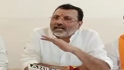 MP Election 2023: सांसद निशिकांत बोले- कमलनाथ और दिग्विजय की वादाखिलाफी के चलते वीरेंद्र रघुवंशी रोड पर आ गए MP Election 2023 MP Nishikant says Due to KamalNath and Digvijay breaking their promises Virendra Raghuvanshi