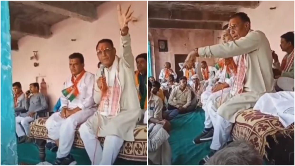 MP Election: Narayan Singh Panwar says If Congress comes, there will be no option left except drowning in sea