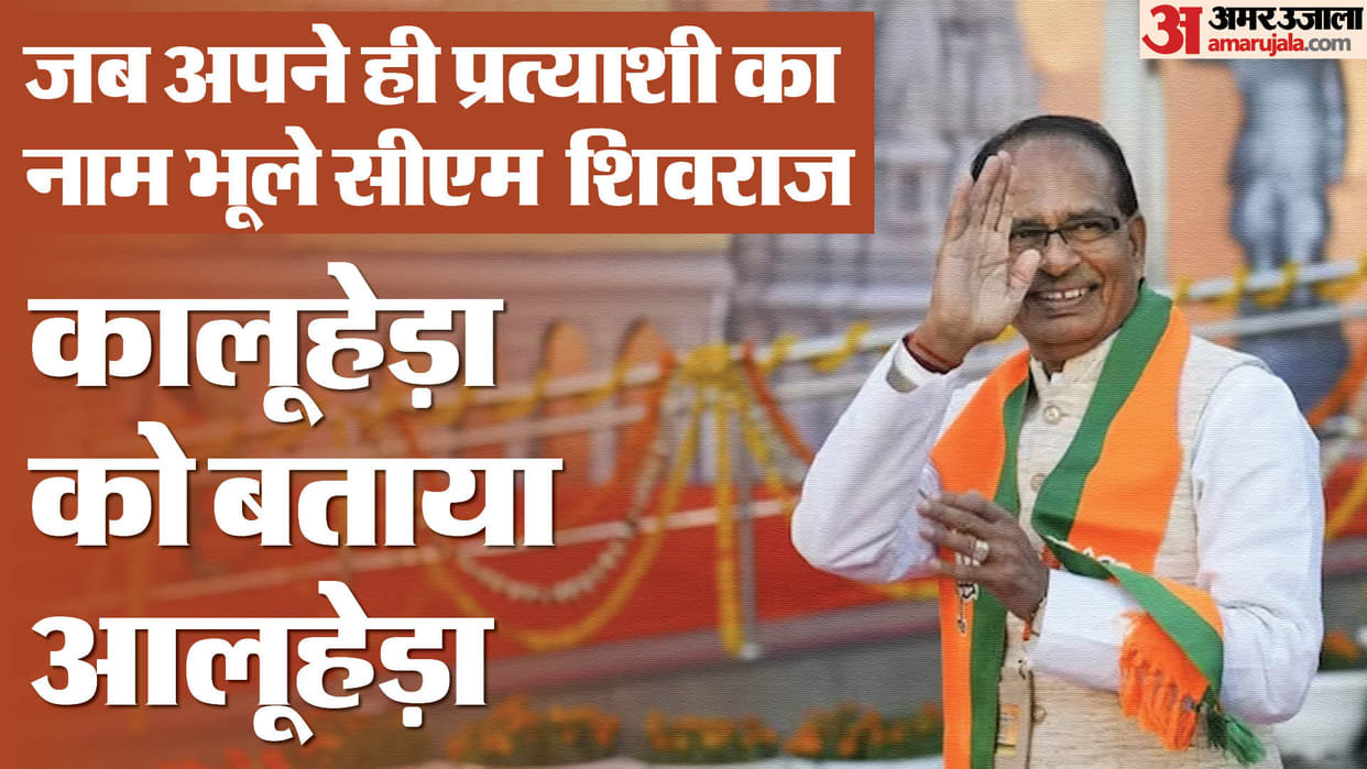 MP Election: Shivraj forgot his candidate name in election meeting, says Anil Jain Aluhera instead of Kaluhera
