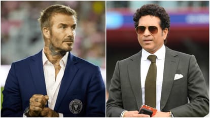 Football Legend David Beckham Likely To Attend IND vs NZ Semifinal Clash alongside Sachin Tendulkar WC 2023