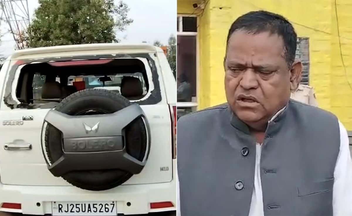 Attack on MLA and independent candidate Khiladi Lal Bairava allegations against Congress candidate