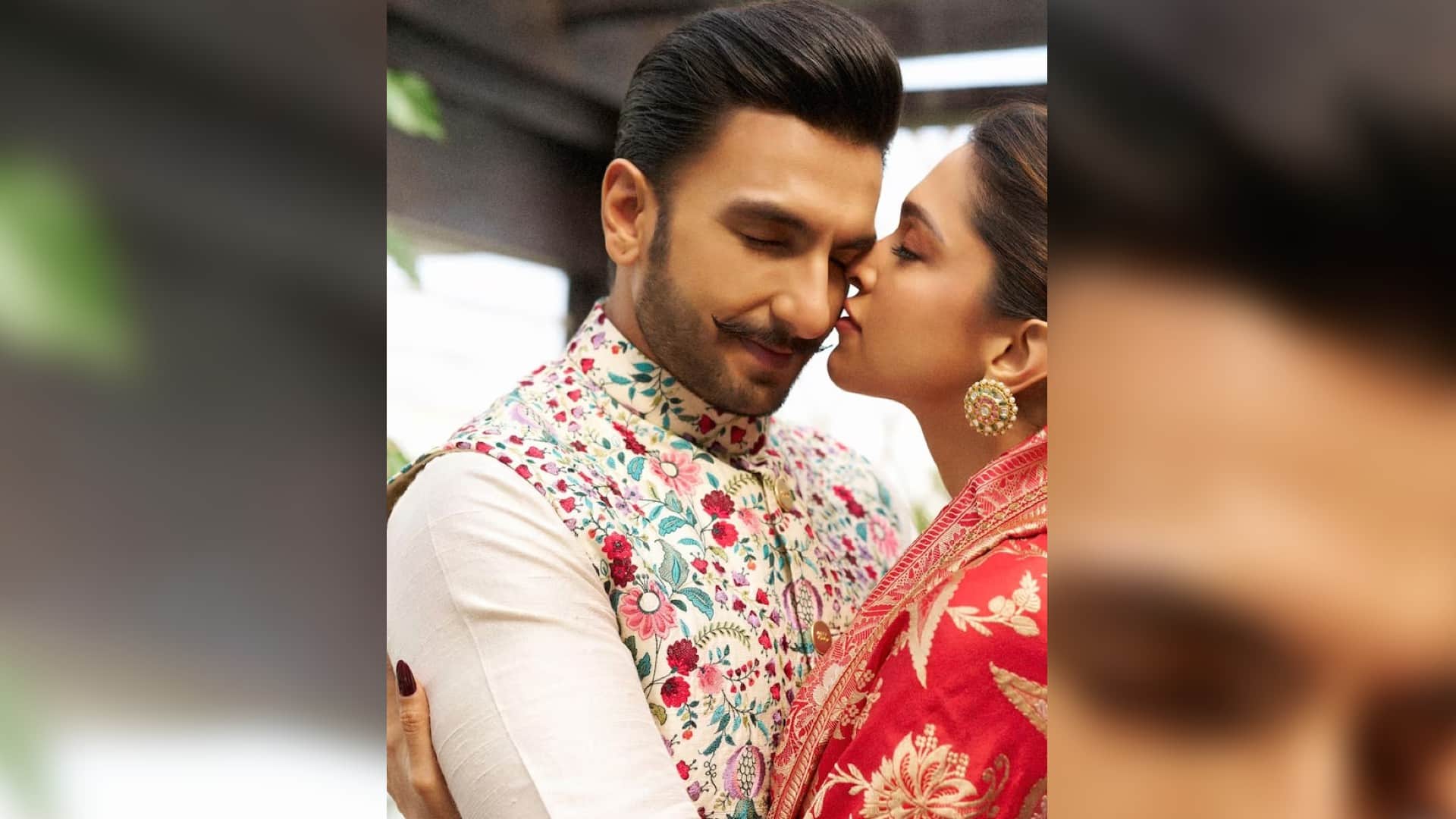 Bollywood actress Deepika Padukone repeated her wedding red dupatta this Diwali