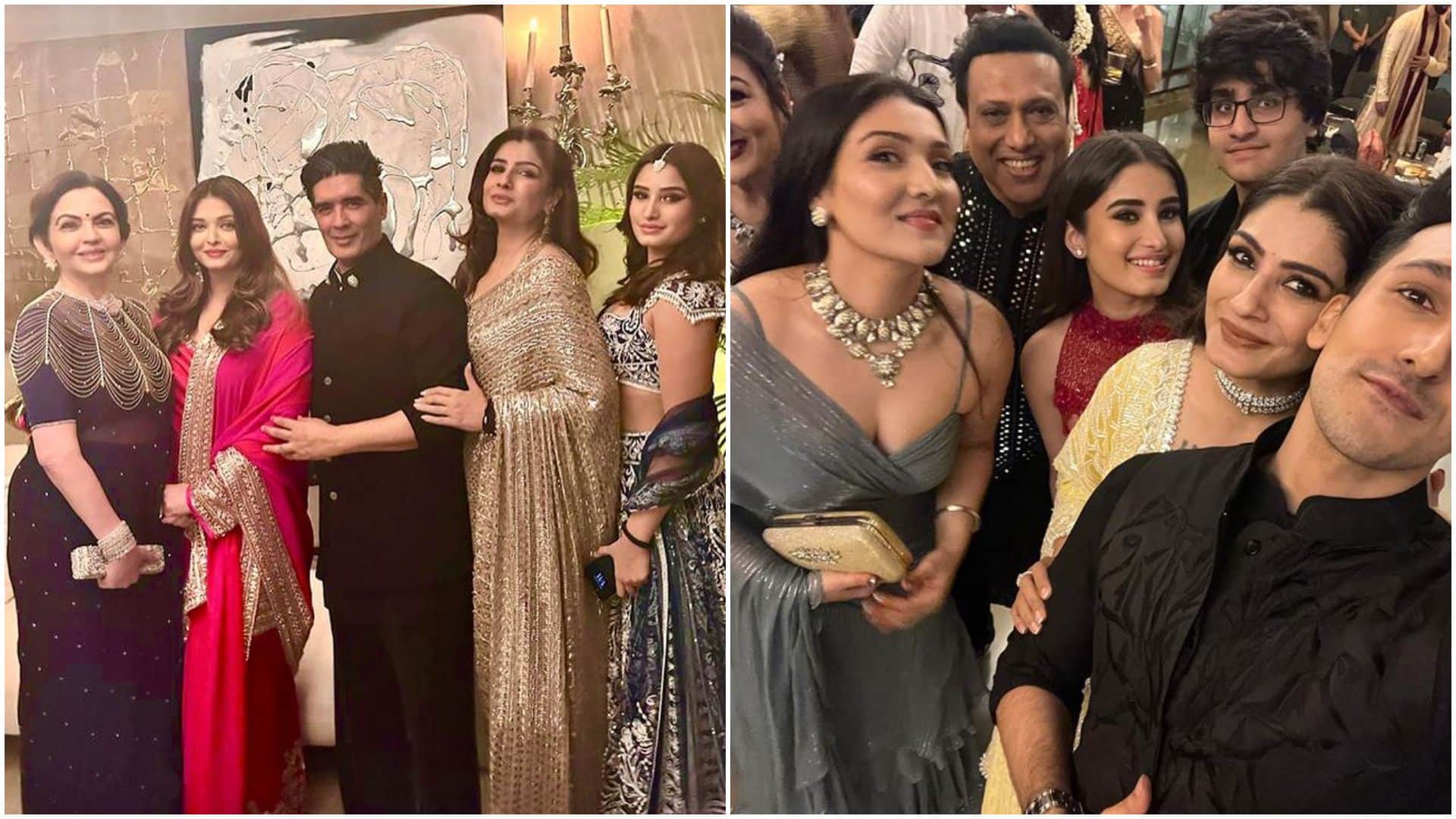 KGF Fame Raveena Tandon gives sweet peek into her Diwali celebrations with Sushmita Sen Govinda and close ones