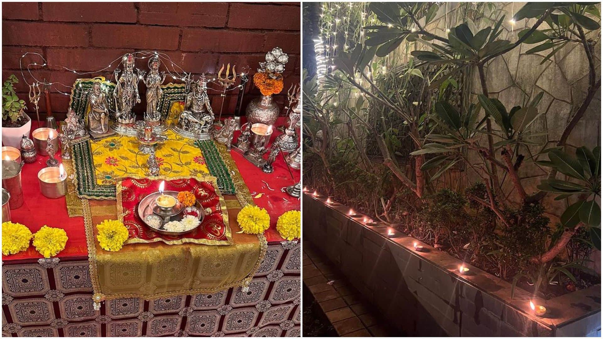 KGF Fame Raveena Tandon gives sweet peek into her Diwali celebrations with Sushmita Sen Govinda and close ones