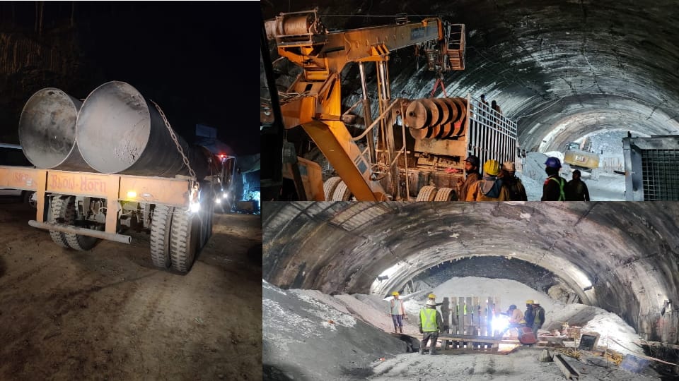 Uttarakhand Tunnel Collapse: Rescue Operation Underway 40 Labourers Trapped Tunnel Yamunotri National Highway