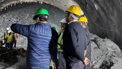 Uttarkashi Tunnel collapse rescue operation underway 40 labourers trapped tunnel Watch Photos read all Update