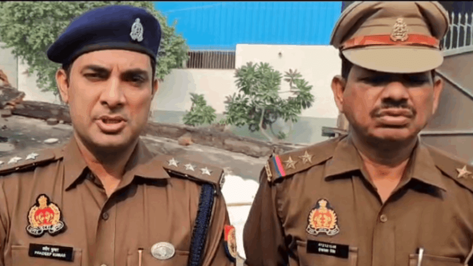 sudden fire broke out during repair of IGL gas pipeline in Greater Noida