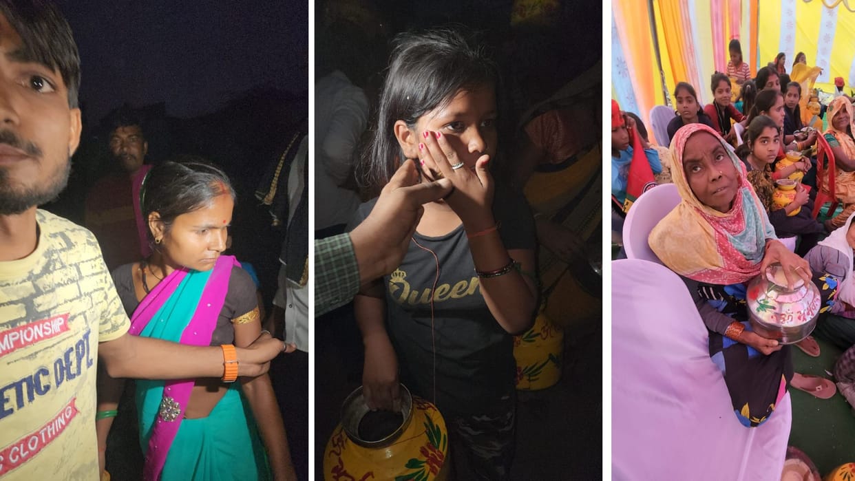 MP Election: Stampede in Akhilesh's meeting, girls carrying urn injured
