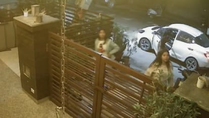 मोहाली में अनोखी चोरी:चमचमाती कार में आई दो युवतियां, घर के बाहर से गमले चुराकर ले गईं, वीडियो वायरल – Video Of Flower Pot Theft In Mohali Goes Viral