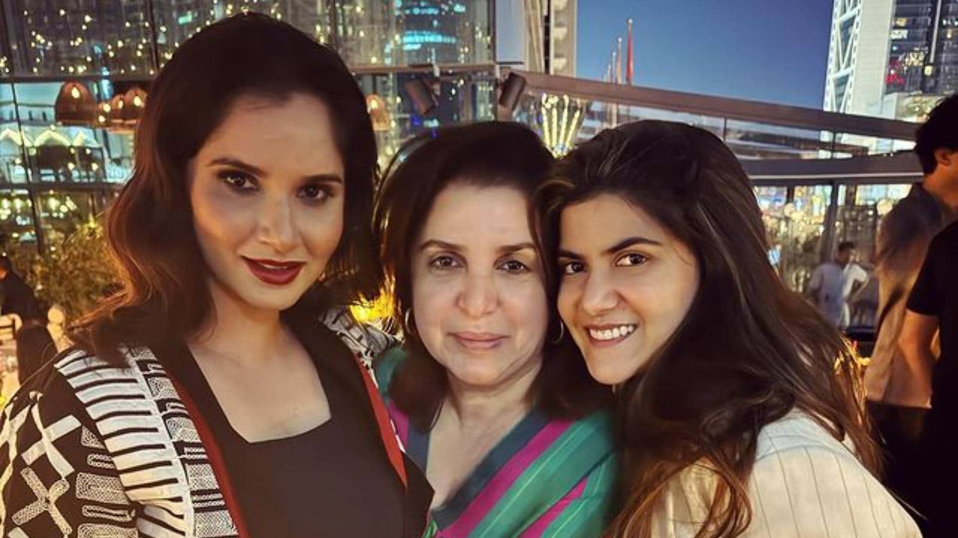 Farah Khan pens an birthday post for Best Friend Sania Mirza says May you always be happy