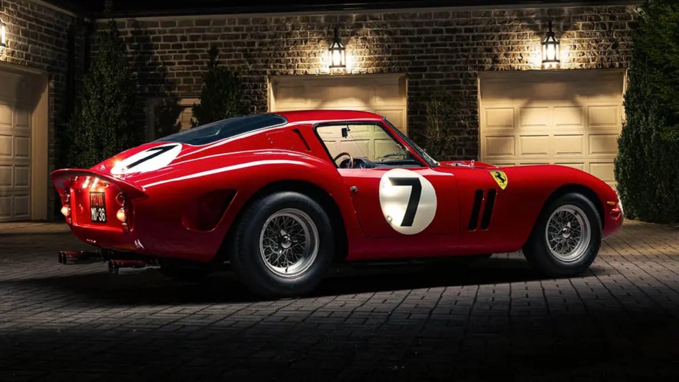 A 1962 Ferrari GTO auctioned for massive amount of 51.7 million dollar breaking previous record