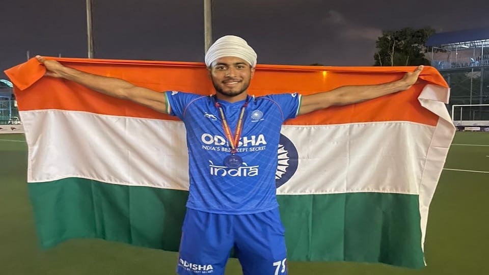 Sirsa player Rajendra joins India team in hockey men junior, will do mid fielding in the World Cup