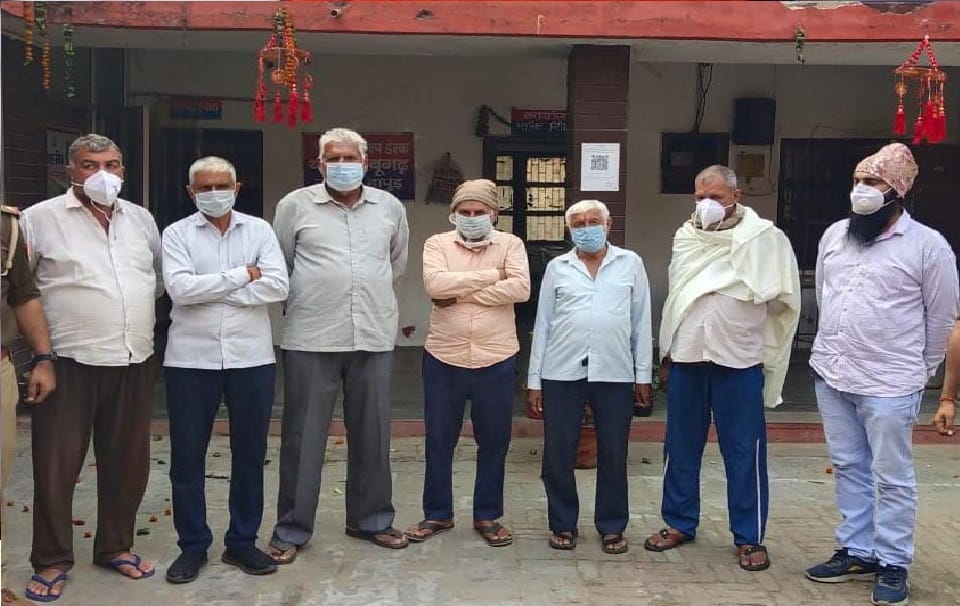 dispute between two parties regarding setting up sugarcane purchasing center in Hapur