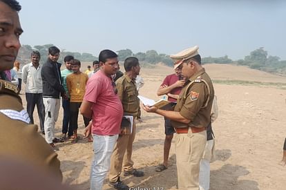 A young man had died a week ago in Orai, the police took out the body from the river
