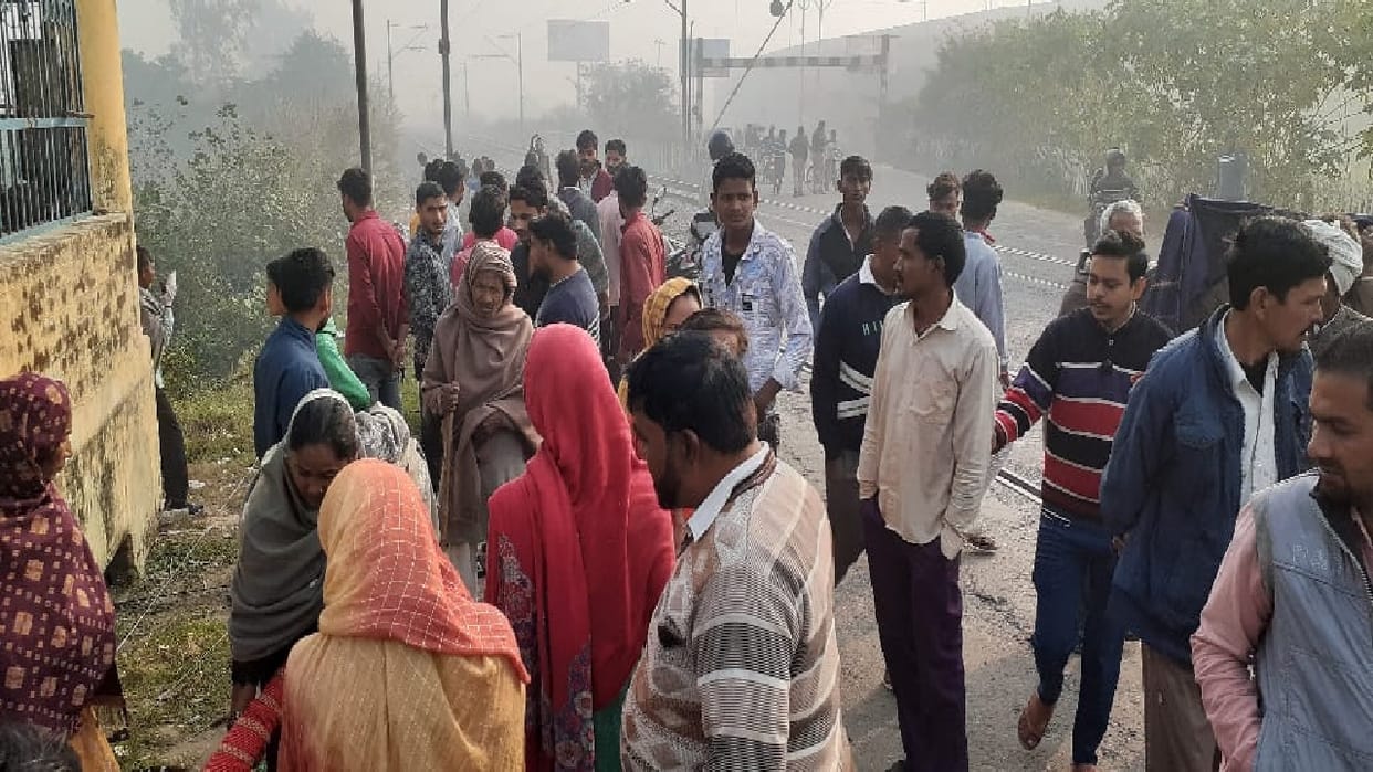 Woman dies after being hit by Shatabdi Express train at Bhanpur railway gate in Amroha