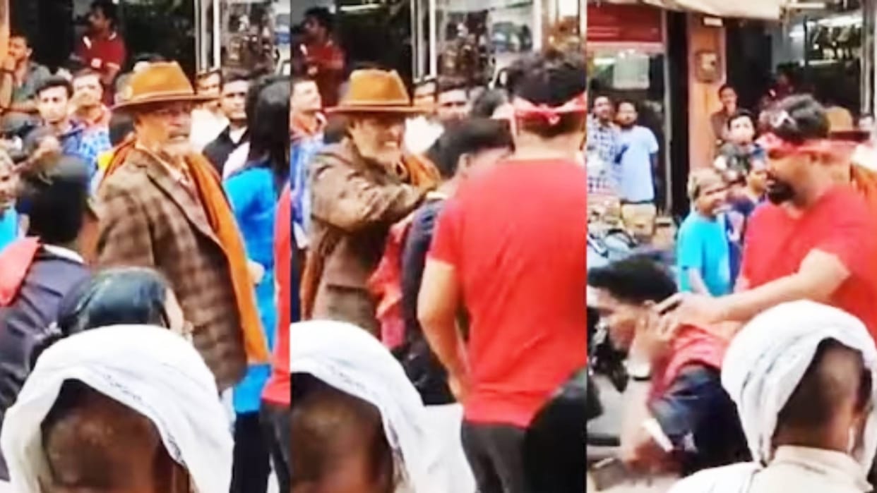 Bollywood actor Nana Patekar Slap fan viral video fact check Know the truth here