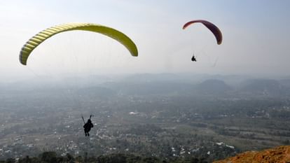 पैराग्लाइडिंग एक्यूरेसी प्री वर्ल्ड कप: ओवरऑल श्रेणी में पहले टास्क में नेपाल के अमन प्रथम, देखें वीडियो Paragliding Accuracy Pre World Cup At Narwana Dharamshala Nepal Aman First in Overall Category