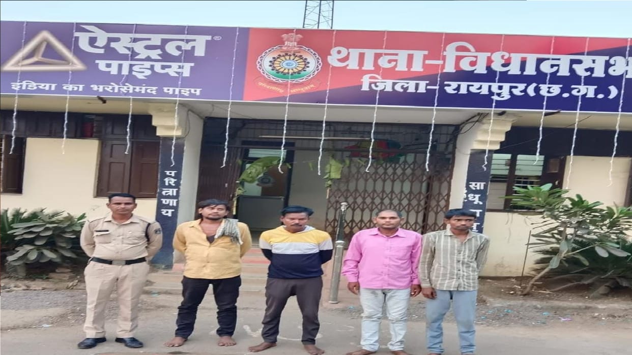 Raipur News: Raipur Police action, 567 accused sent to jail