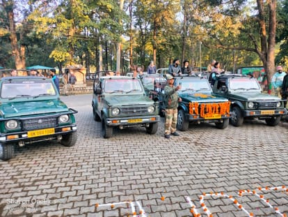 Haridwar: आज खोले गए राजाजी नेशनल पार्क टाइगर रिजर्व की चीला रेंज के गेट, पर्यटकों का किया गया स्वागत Rajaji National Park Tiger Reserve Chilla range gates opened Today tourists welcomed haridwar Uttarakhand news