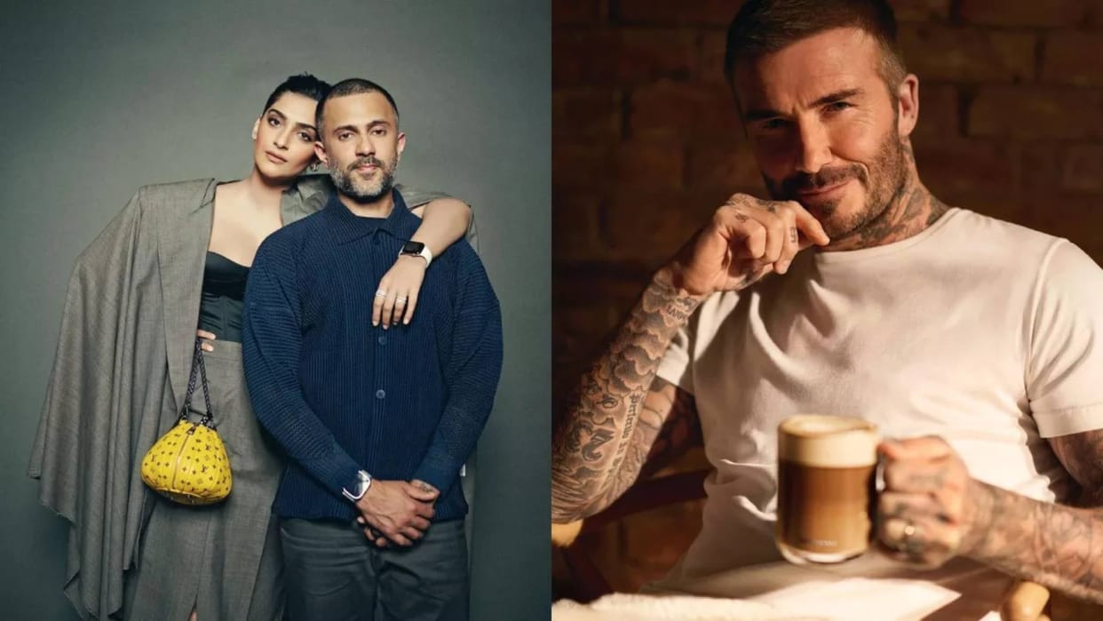 Sonam Kapoor Anand Ahuja to host football legend David Beckham at their Mumbai home as per reports
