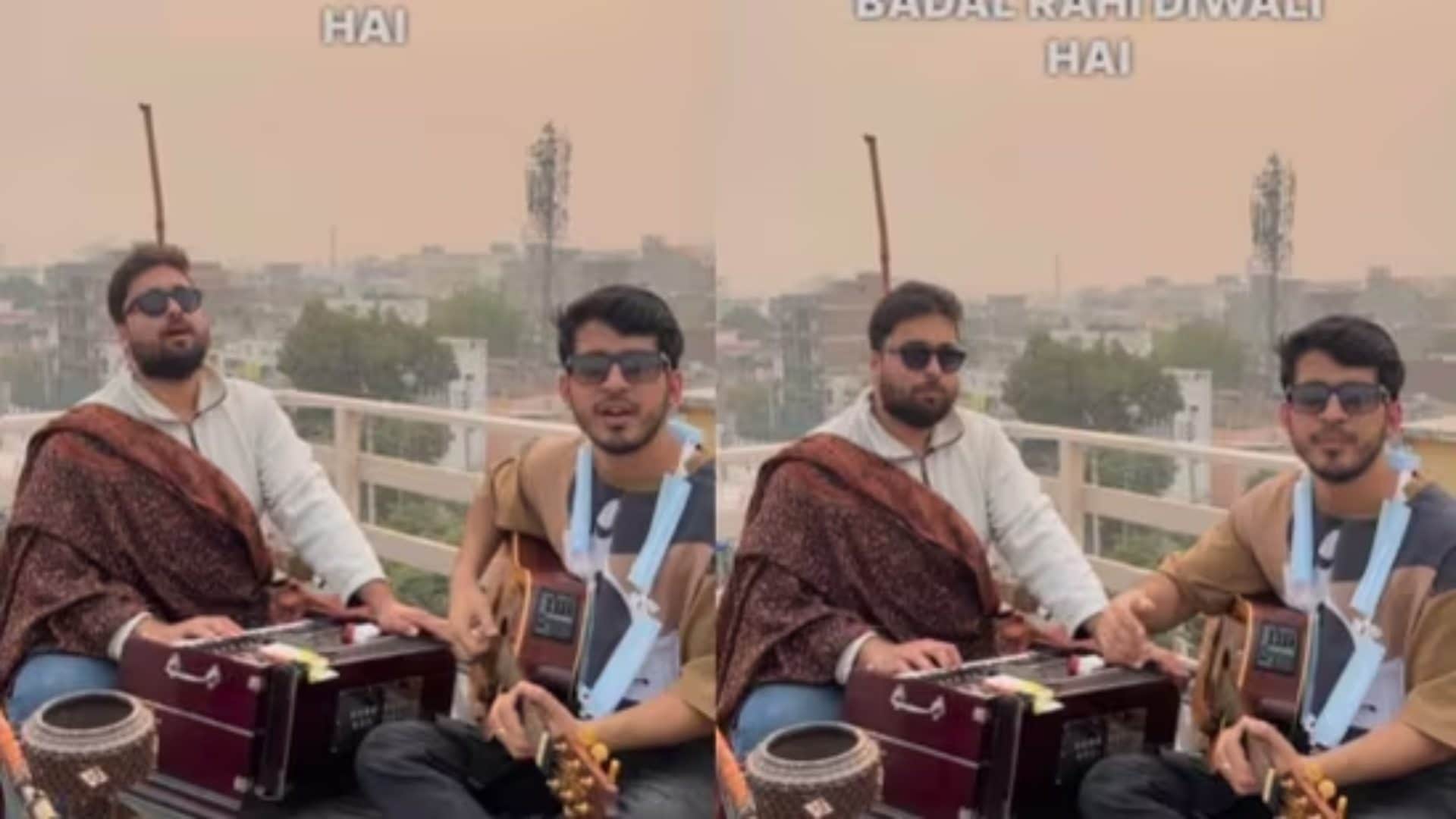 boys on Delhi's air pollution strikes a chord with netizens Watch Viral Video