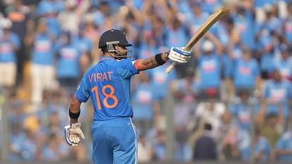 IND vs NZ: कोहली एक विश्व कप में सबसे ज्यादा रन बनाने वाले बल्लेबाज बने, सचिन का 20 साल पुराना रिकॉर्ड तोड़ा IND vs NZ Virat Kohli scored most runs in a single World Cup broke Sachin Tendulkar 20 year old record wc 2023