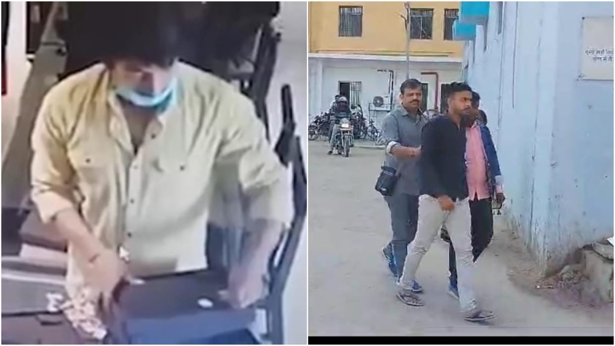 Bihar Police : Accused of  Robbery gold and diamonds worth Rs 20 crore in Dehradun arrested in Vaishali.