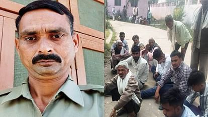 Home guard committed suicide by hanging himself after returning from duty in Kasganj