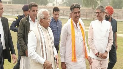 CM Manohar Lal on two day Rajasthan tour, participate in programs organized in Hanumangarh and Ganganagar